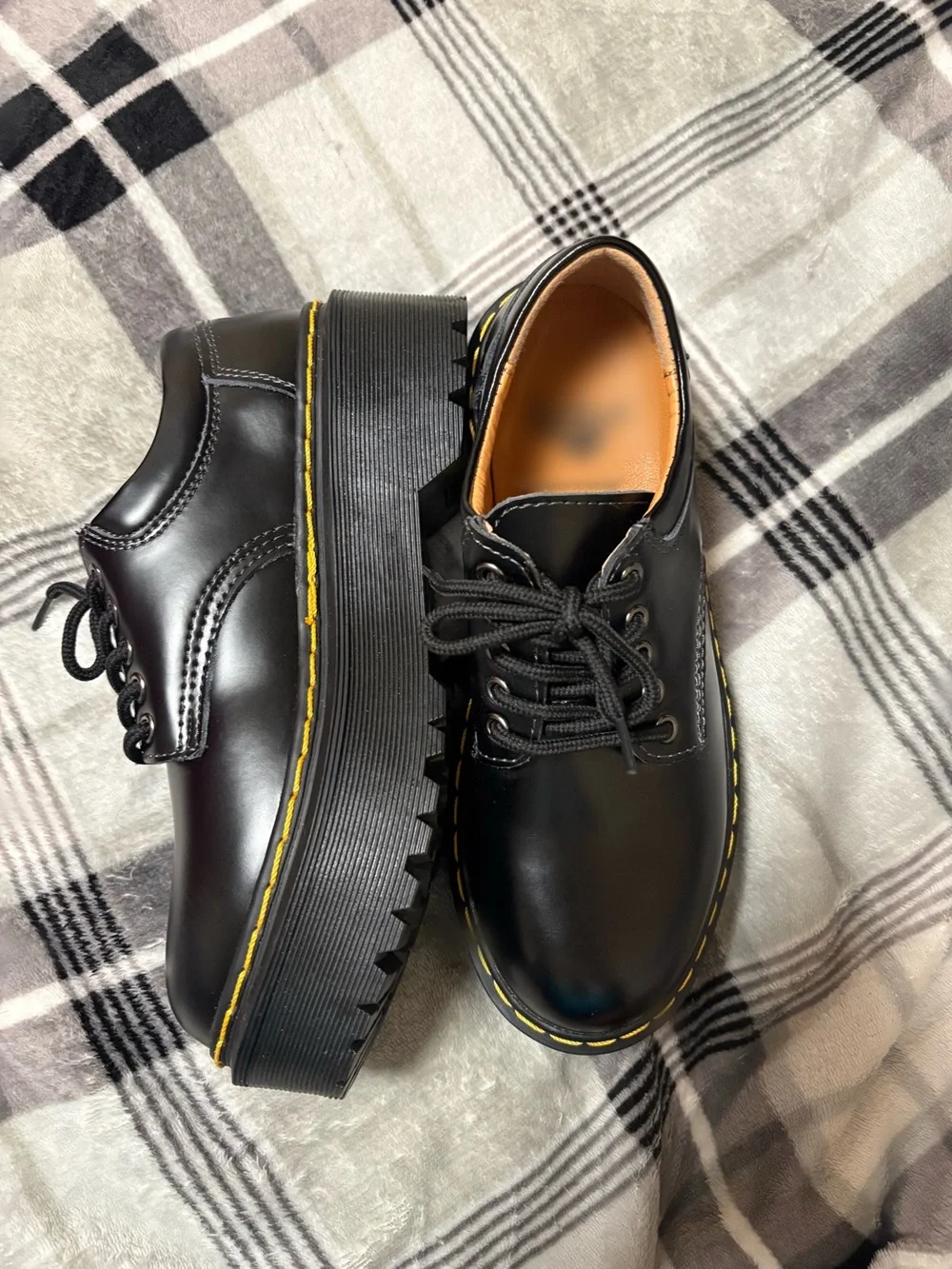 Chunky Platform Oxford Shoes